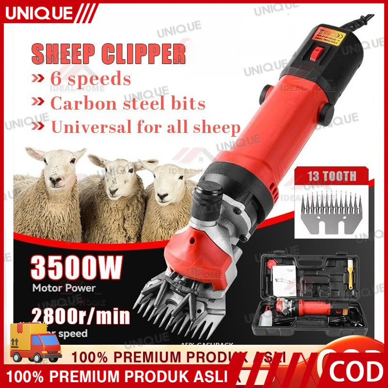 UNIQUE- Alat Cukur Bulu Domba Alat Cukur dan Potong Bulu Domba Listrik Alat Cukur Domba Mesin Pencuk