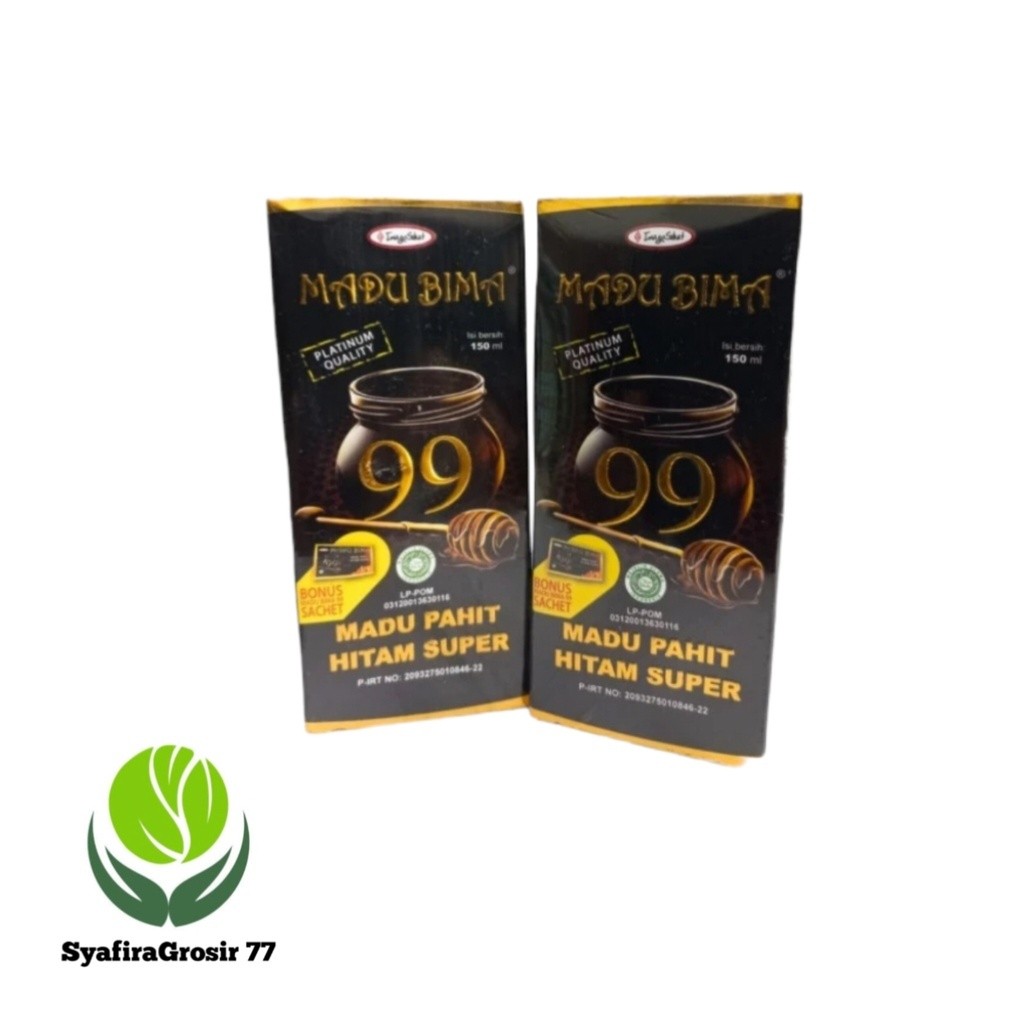 

Madu Bima 99 Madu Pahit Hitam Super 150 Ml