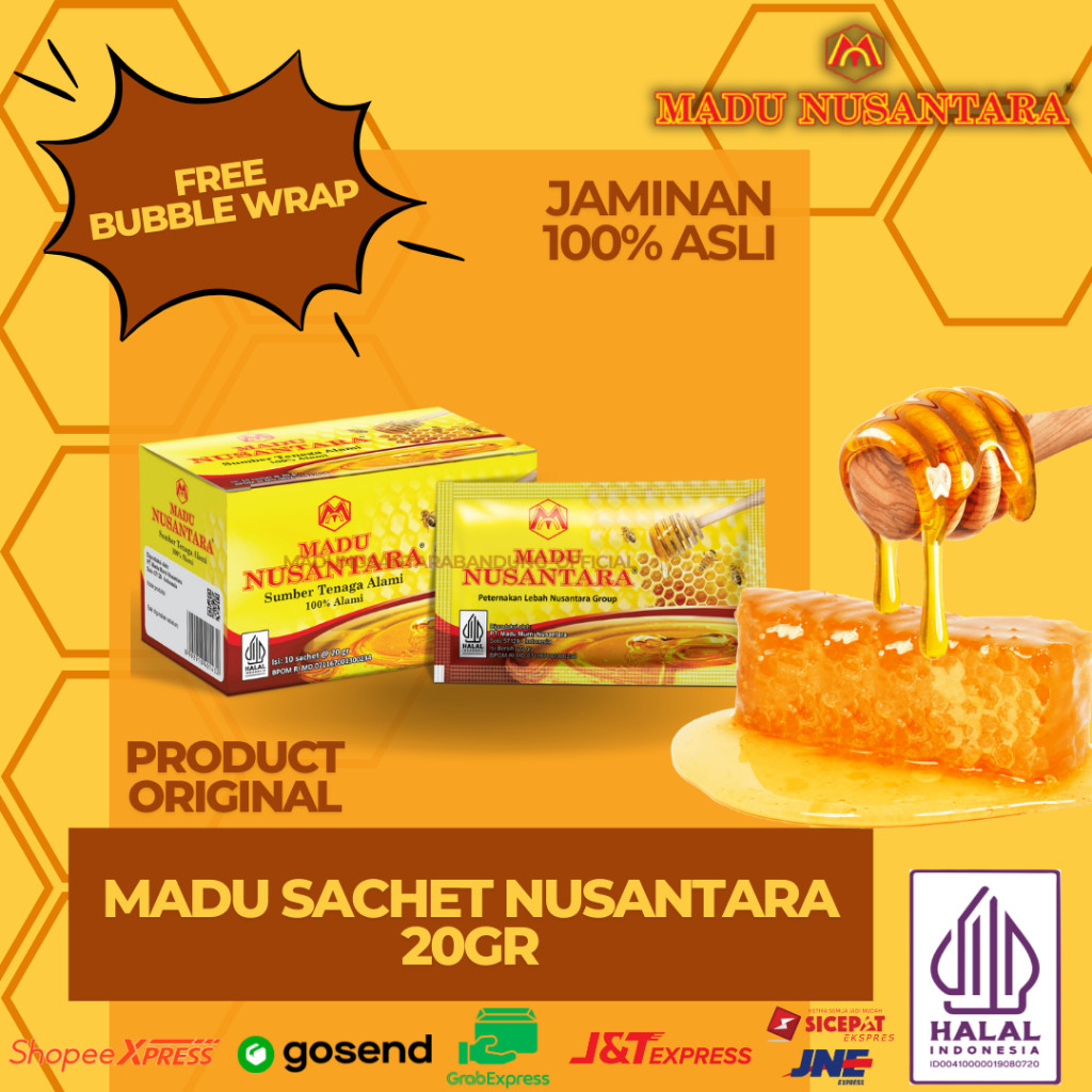 

MADU Sachet Nusantara 20Gr