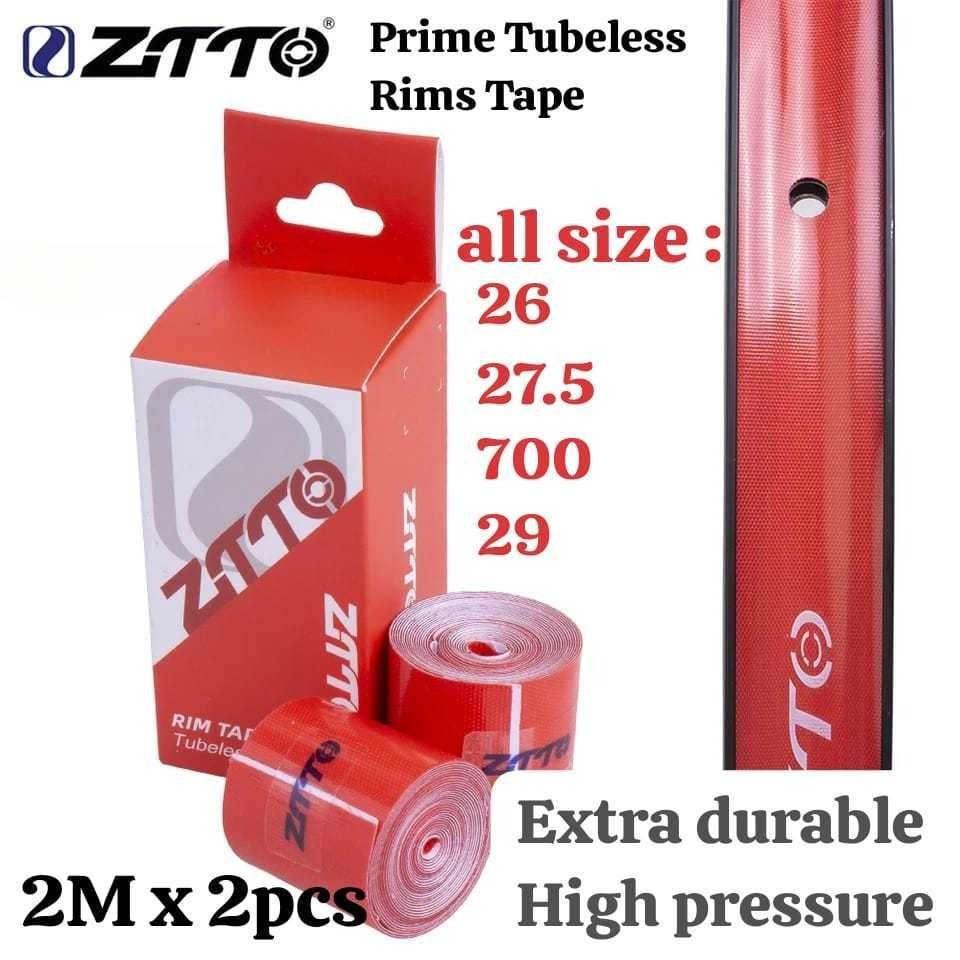 Ztto Prime Lakban Velg Sepeda Tubeless Rim Tape MTB Road 700C 26 27 28 29 Strips Anti Bocor 700c