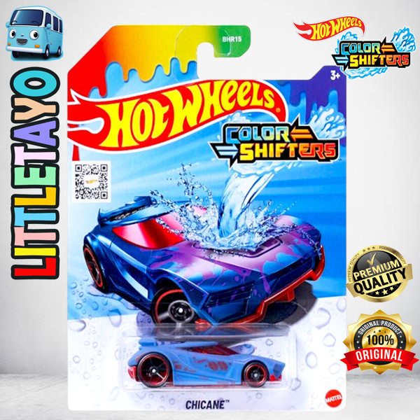 Hot Wheels Color Shifters Chicane Diecast Mobil Berubah Warna