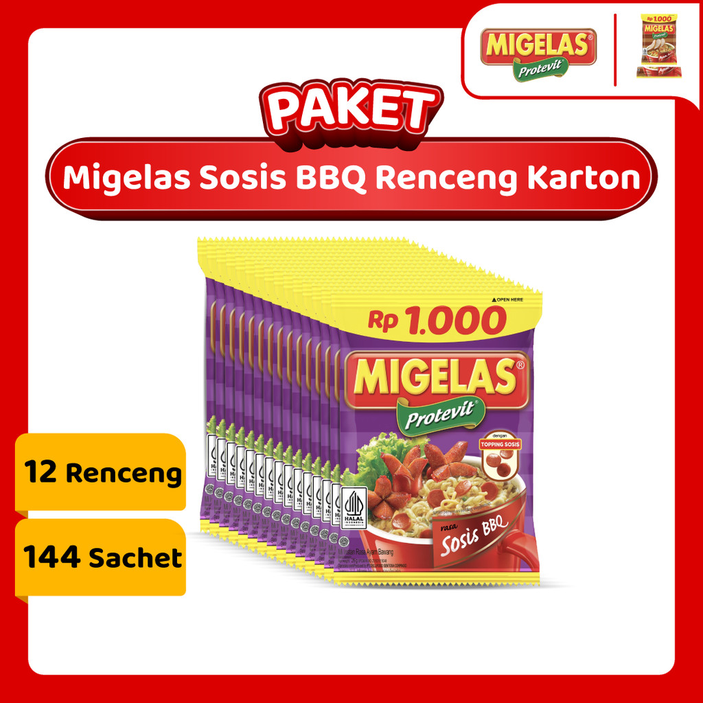 

Paket Migelas Sosis BBQ Renceng Karton
