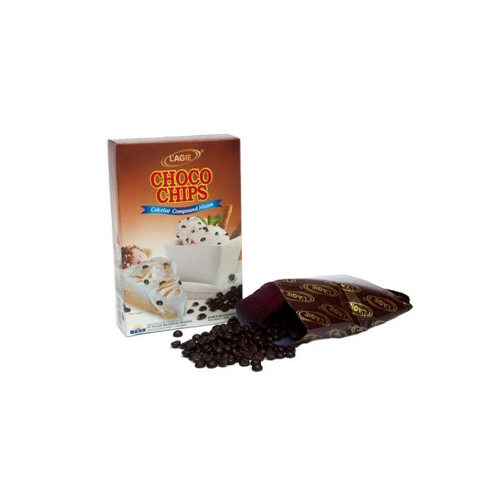 

Promo Lagie Coklat Choco Chips 1/2 Bulat Hitam 100gr