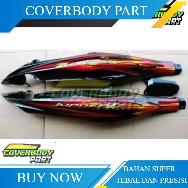 BODY JUPITER Z NEW BURHAN SET STRIPING MERAH JUPITER Z BURHAN