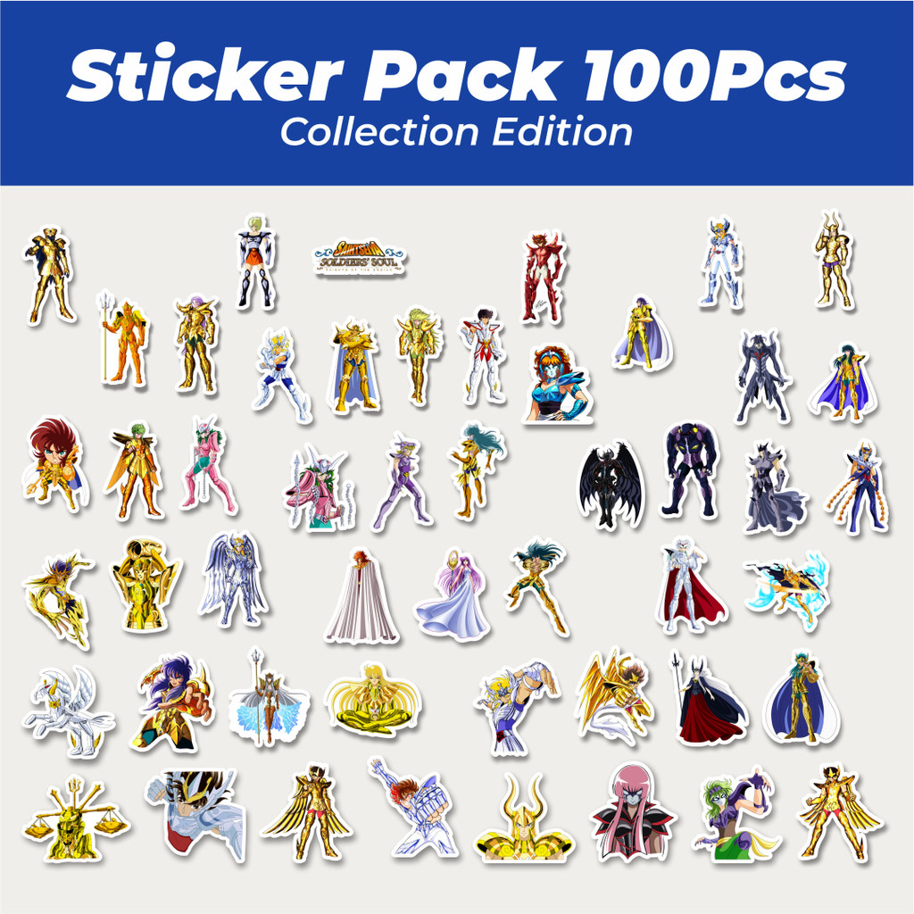 

Hot Stiker Anime Saint Seiya Character Mix 5 Lucu Anti Air Stikers Berperekat Waterproof Sticker Decal Buat Motor Helm Buku Journal Koper Casing HP Laptop Botol Minum