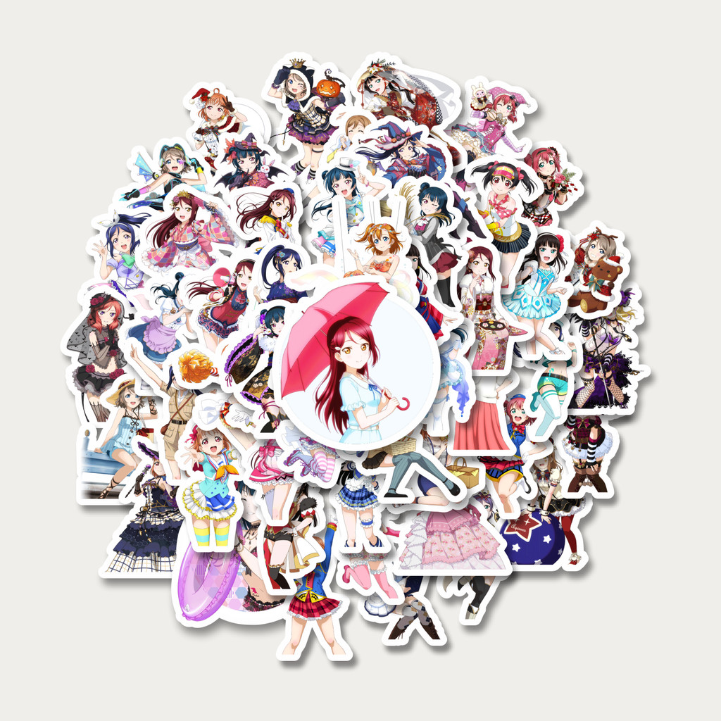 

Sticker Pack Stiker Anime Series Love Live Character Mix 2 | Sticker TUMBLR | Stiker LAPTOP KOPER HELM