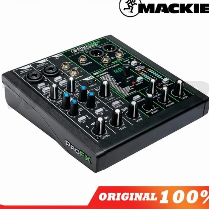 Mixer mackie pro fx6v3/Mixer Mackie PROFX 6V3/Mackie profx6v3 original
