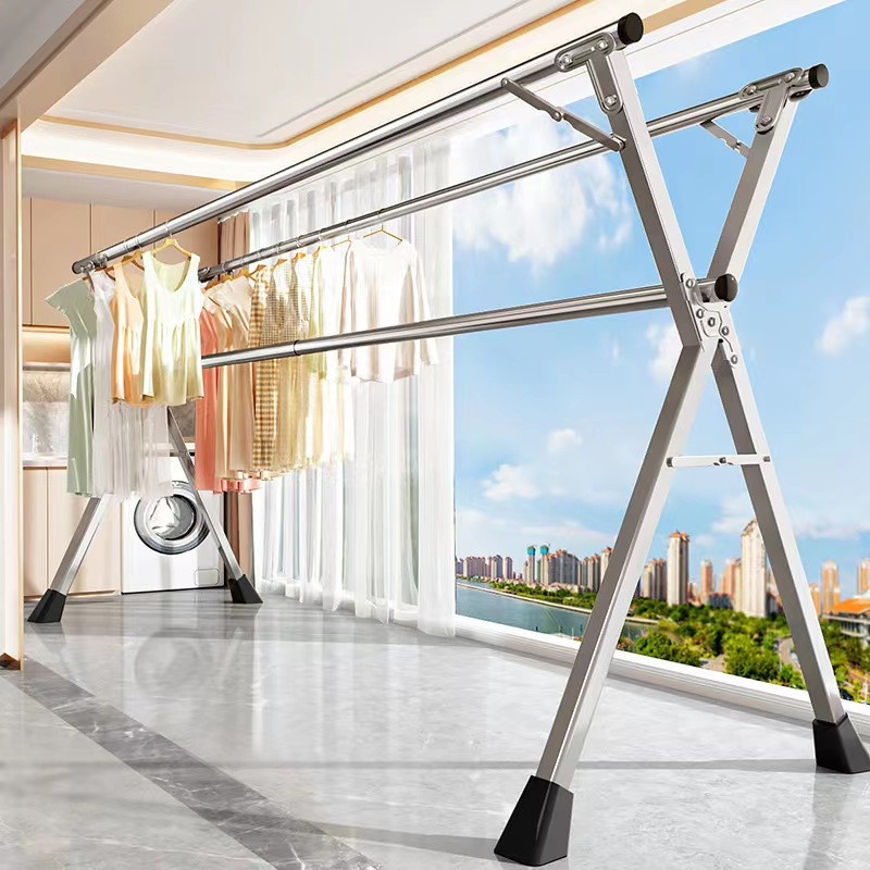 Ray SUS-304 Jemuran Baju Lipat Stainless Steel