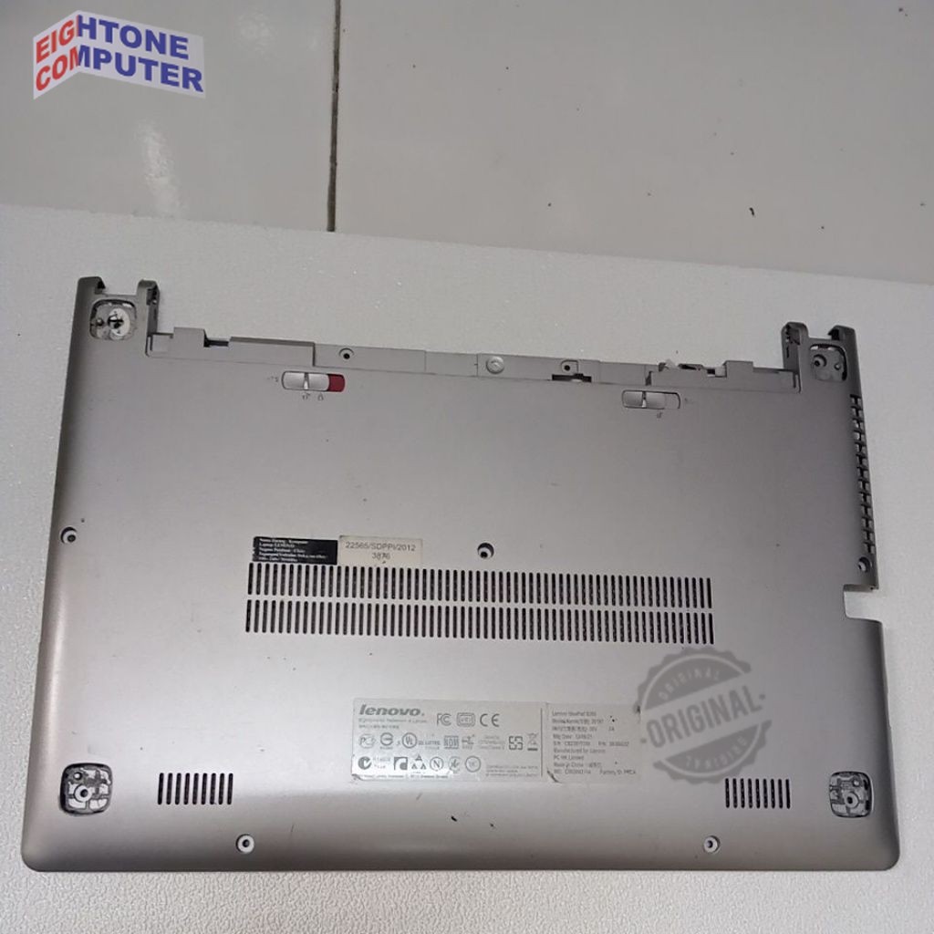 Casing Bawah Bottom Case Lenovo Lenovo Ideapad S300 S310 M30-70 13.3 inch  _silver