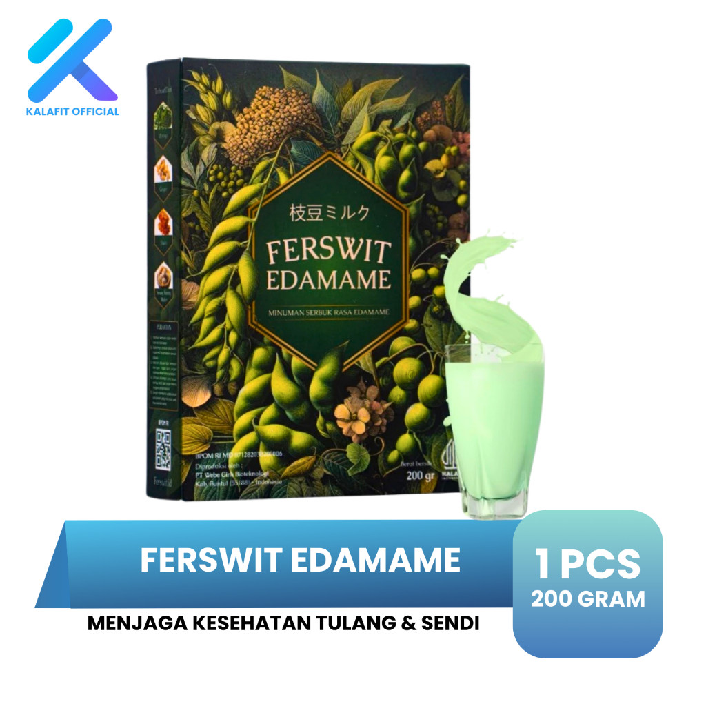 

Ferswit Edamame Susu Edamame Jepang Untuk Asam Urat Tulang Dan Nyeri Sendi 200 gram