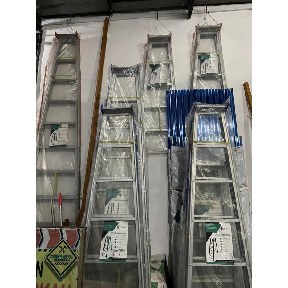 Tangga Aluminium Lipat Alfa 3 M; 2 M; 1,5 M - 3 Meter