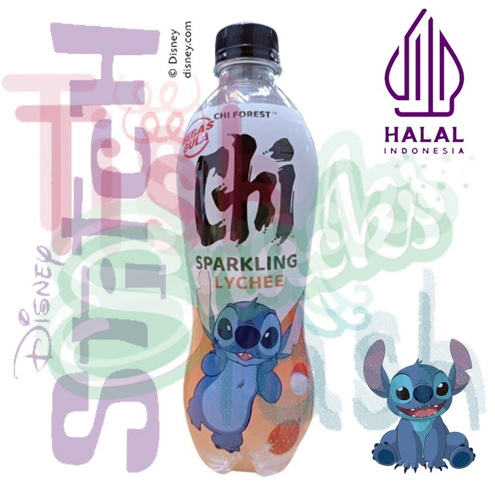 

Chi Forest Sparkling Water Bebas Gula Lychee Fizzy 480 ml GROSIR