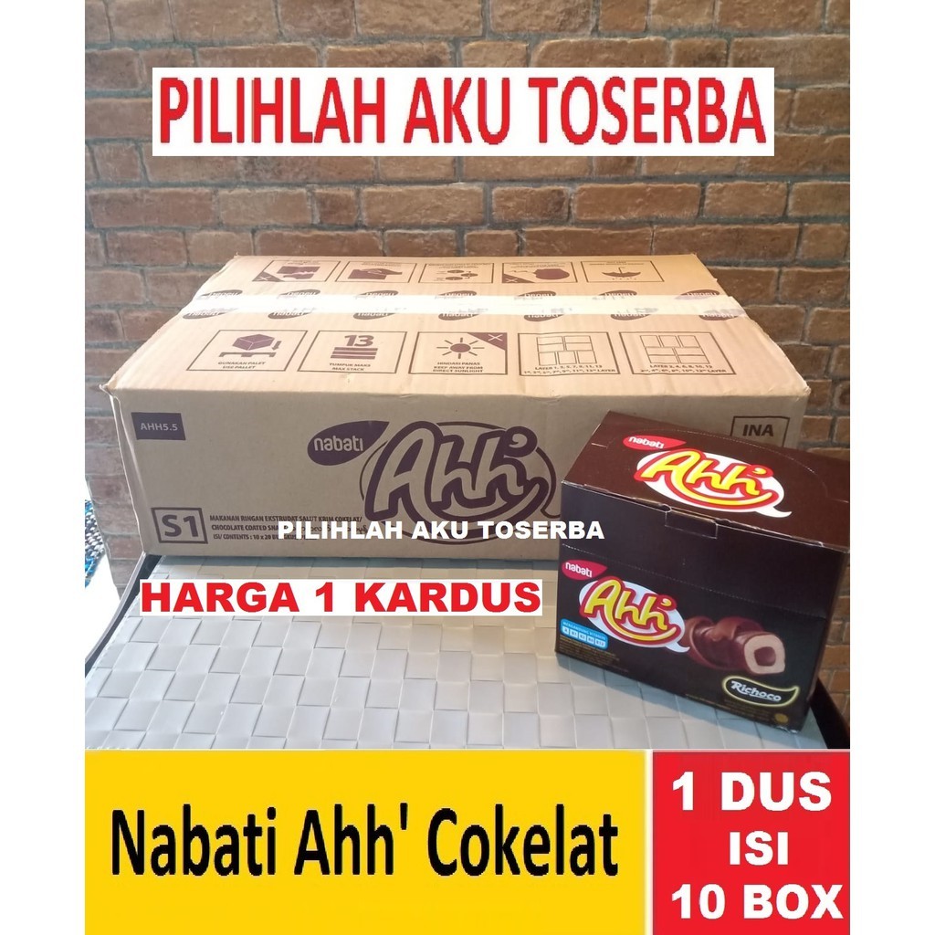 

Richeese Nabati Ahh COKELAT 4 gr - (HARGA 1 KARDUS ISI 10 BOX)