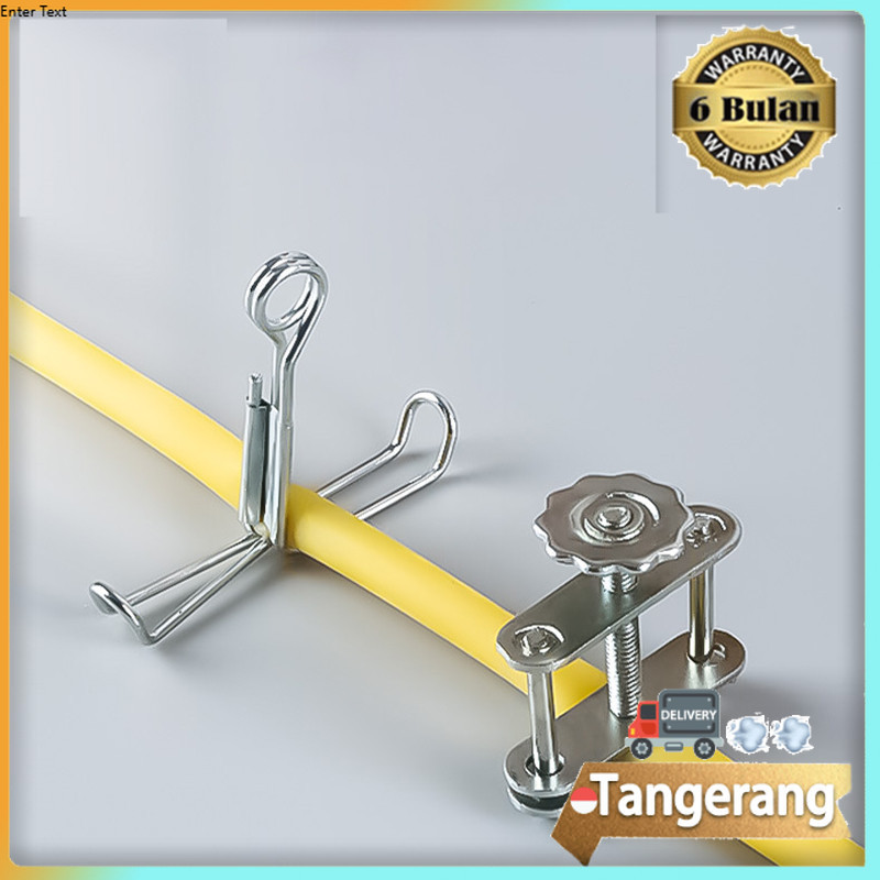 Tubing Clamp Hoffman Nickel Plated Brass 35mm