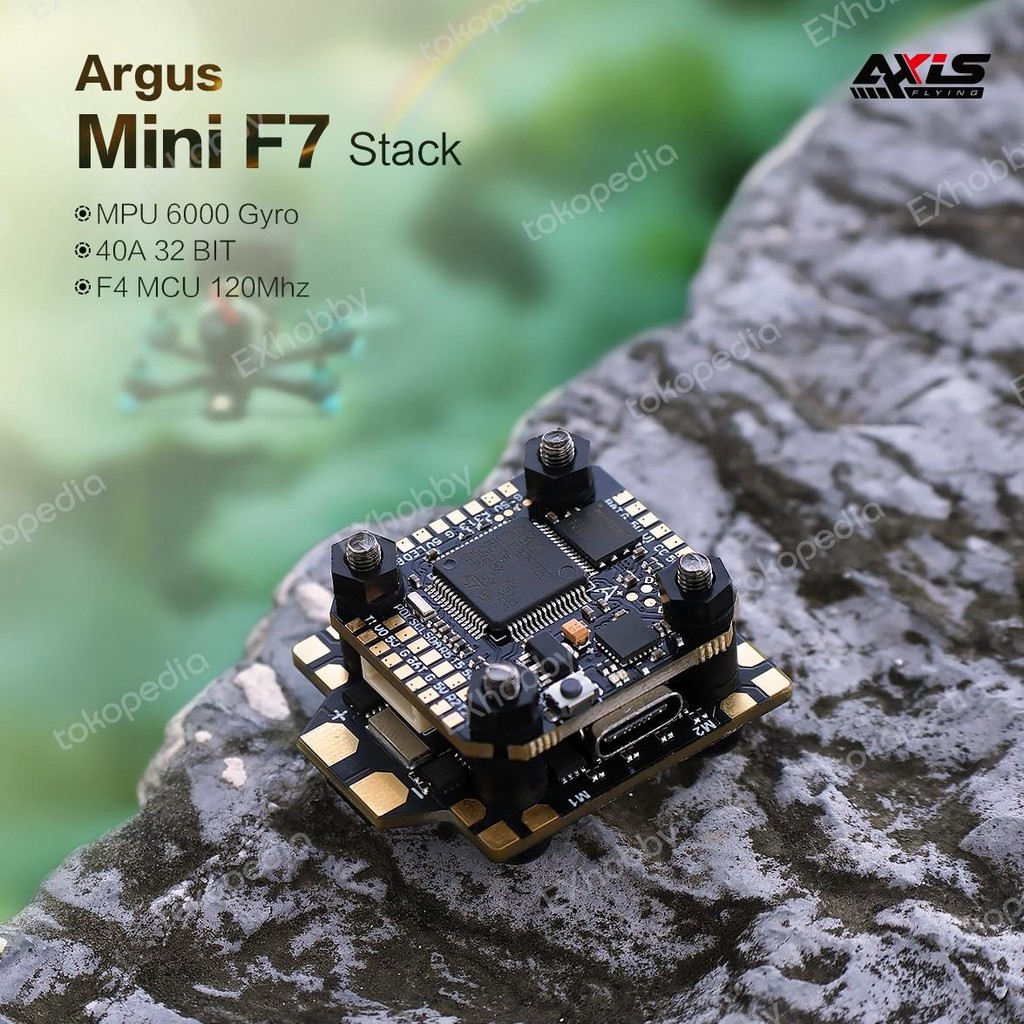Axisflying Argus Mini F7 STACK 40A 32bit flight controller