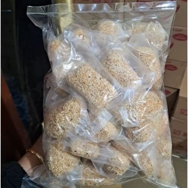 

JAJE Manco Ketan Wijen Bungkus Satuan 500gr Bola Wijen Viral