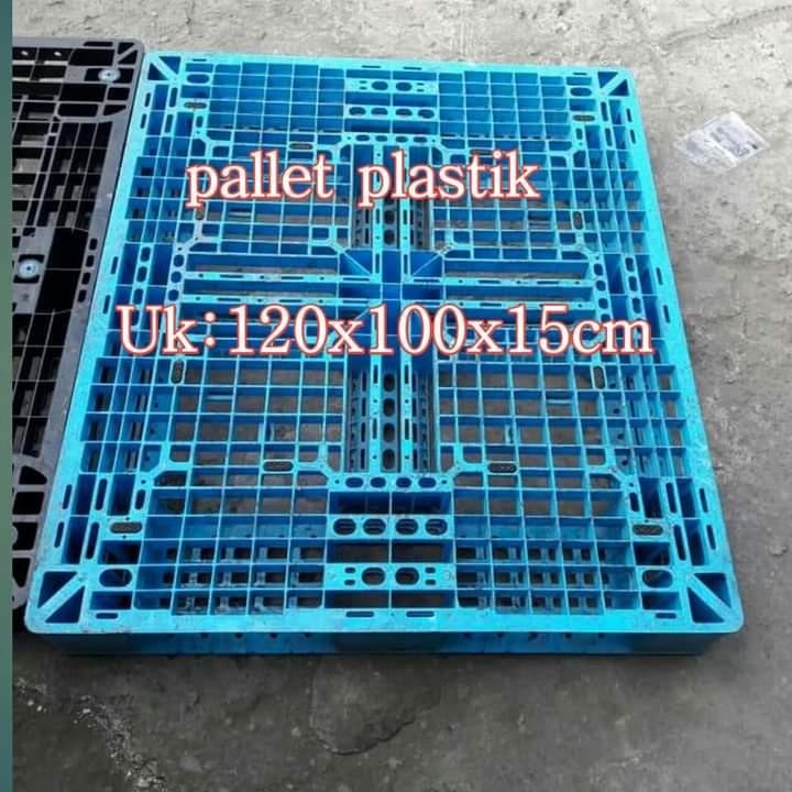 

pallet plastik ukuran 100 x 120 x 15mm