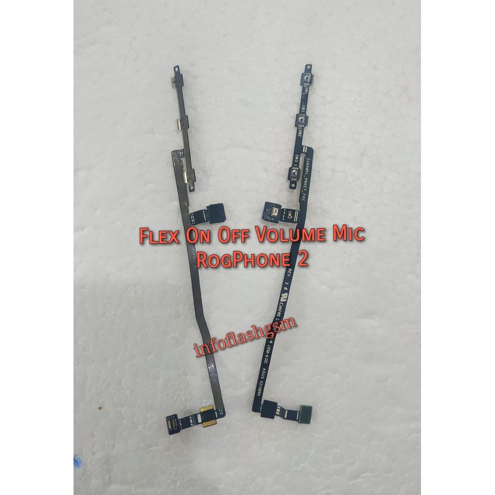 Flexibel Flexible On Off Volume Mic Asus RogPhone Rog Phone 2 3 - RogPhone 2
