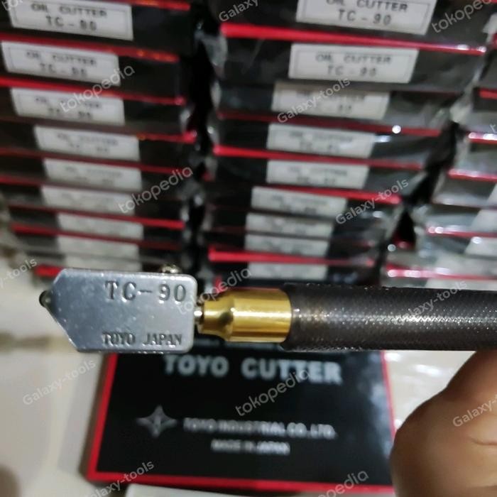 

Promo Toyo Japan pisau potong kaca TC-90 alat pemotong kaca
