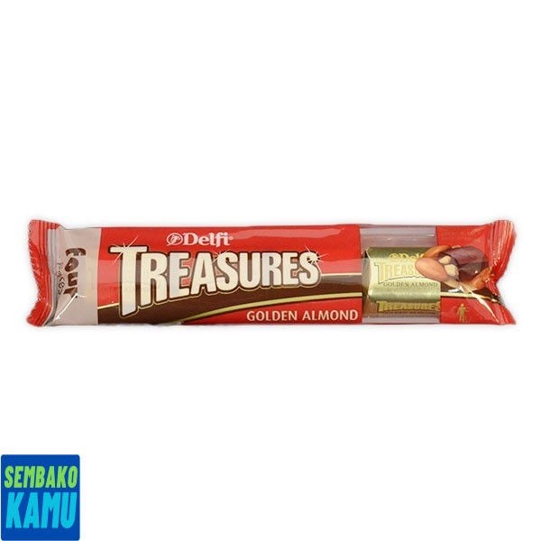 

Delfi Treasures Golden Almond 36 gr - Cokelat