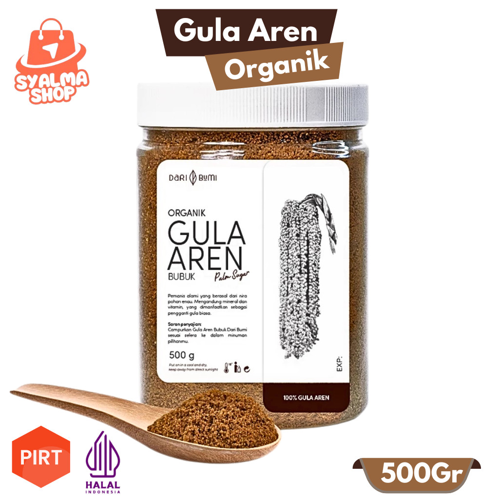 

Dari Bumi Gula Aren Bubuk Organik 500 Gr Premium Pure