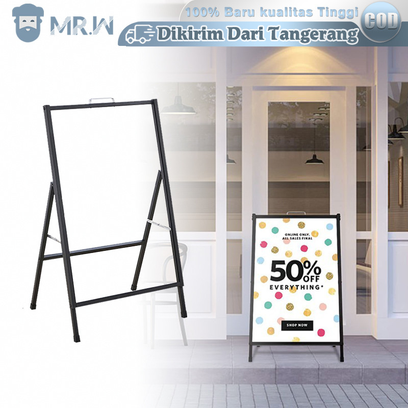 

​​Banner Standing Penyangga Berdiri with Rangka Besi for Outdoor Displays Strong Robust Construction