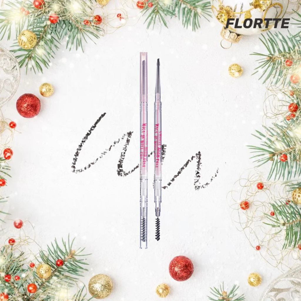 Flortte Sculpting Eyebrow Pencil - Pensil Alis Flortte