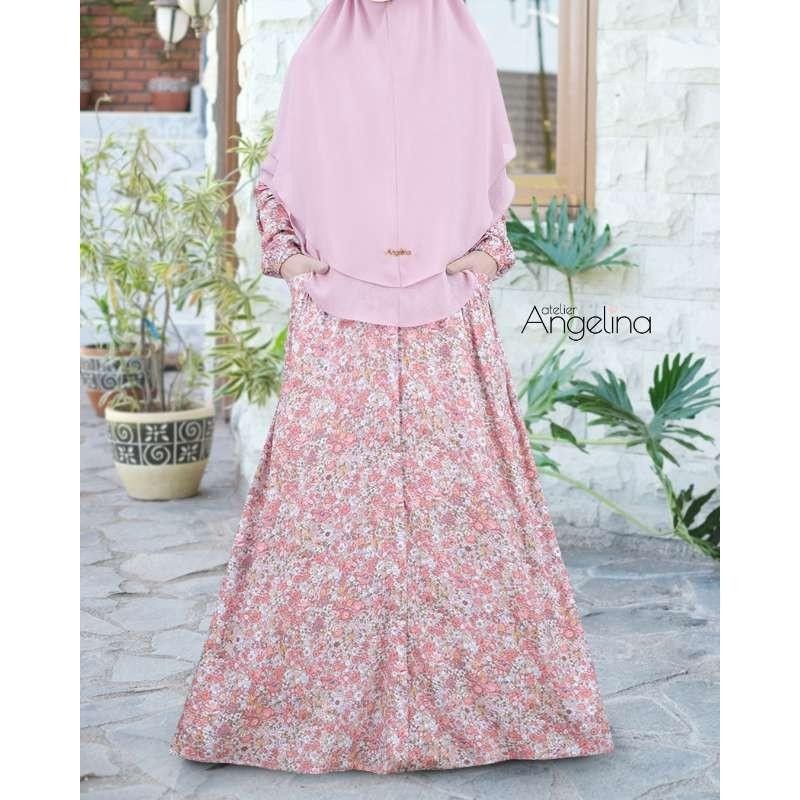 Atelier Angelina Dream Spring Celine dan Little Celine - Pink Crepe