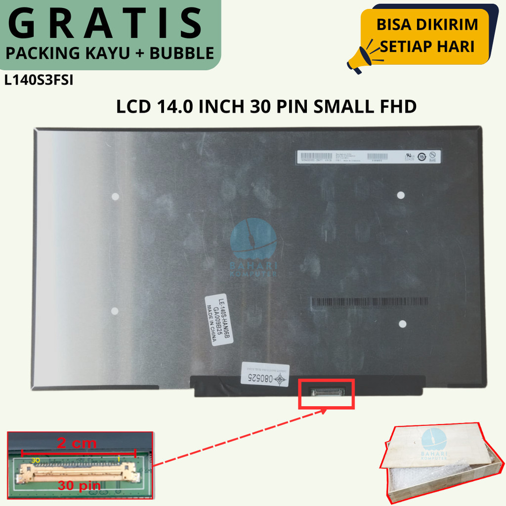 Layar LCD LED Asus Vivobook 14 Ultralight UX435EAL FHD