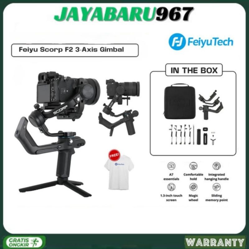 FEIYU TECH SCROP F2 F4 PRO 3-AXIS HANDHELD STABILIZER GIMBAL