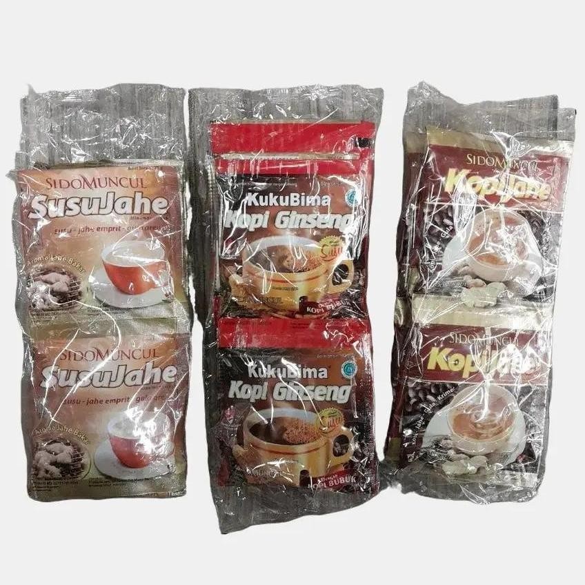 

Sidomuncul Kukubima Kopi Varian GINSENG / JAHE / SUSU JAHE ( isi 10 sachet )