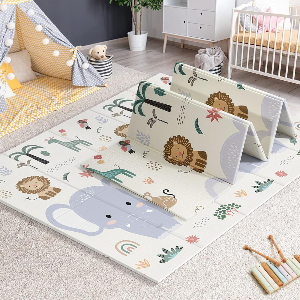 Sni Playmat Bayi Karpet Lipat Playmat Matras Bayi 180X200Cm Karpet Lipat Bayi Tikar Anak Xpe Karpet Tikar Lipat