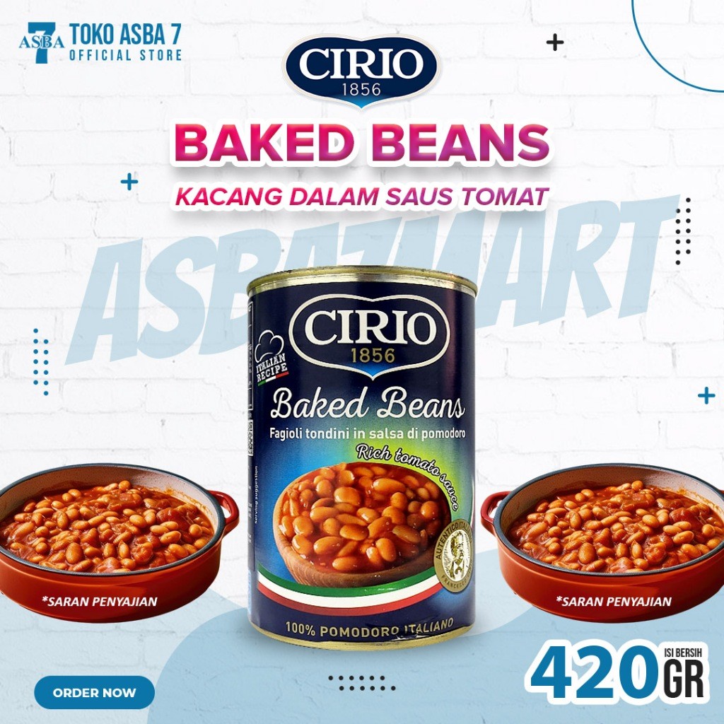 

CIRIO BAKED BEANS 420GRAM