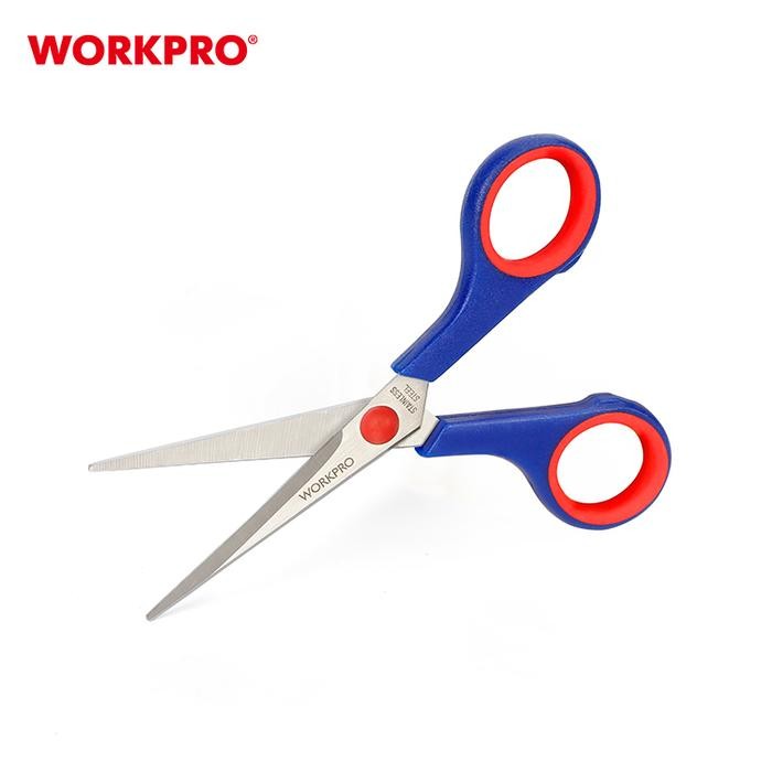 

WORKPRO WP214002 140mm (5-1/2") Stainless Steel Scissors (Gunting)