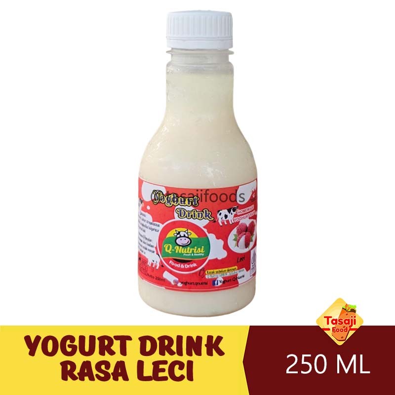 

Yogurt Drink Leci 250 ML Q-Nutrisi Kulakan