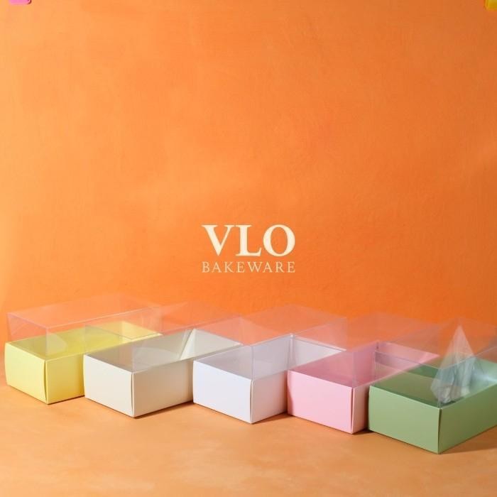 

[1 SET ISI 10 PCS] Kotak kue mika ala korea|korean paper cake cute|swiss roll cake box