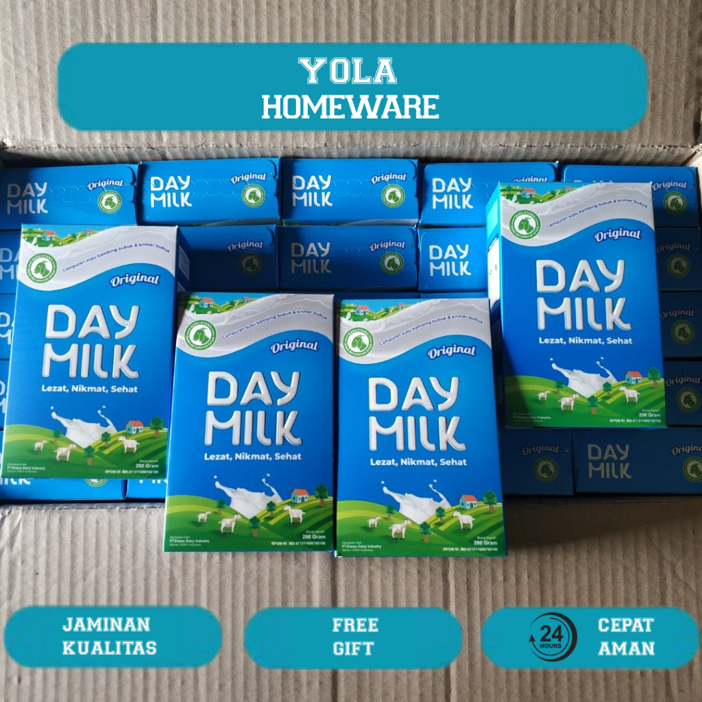 

Susu Kambing Daymilk 4 Box 100rb
