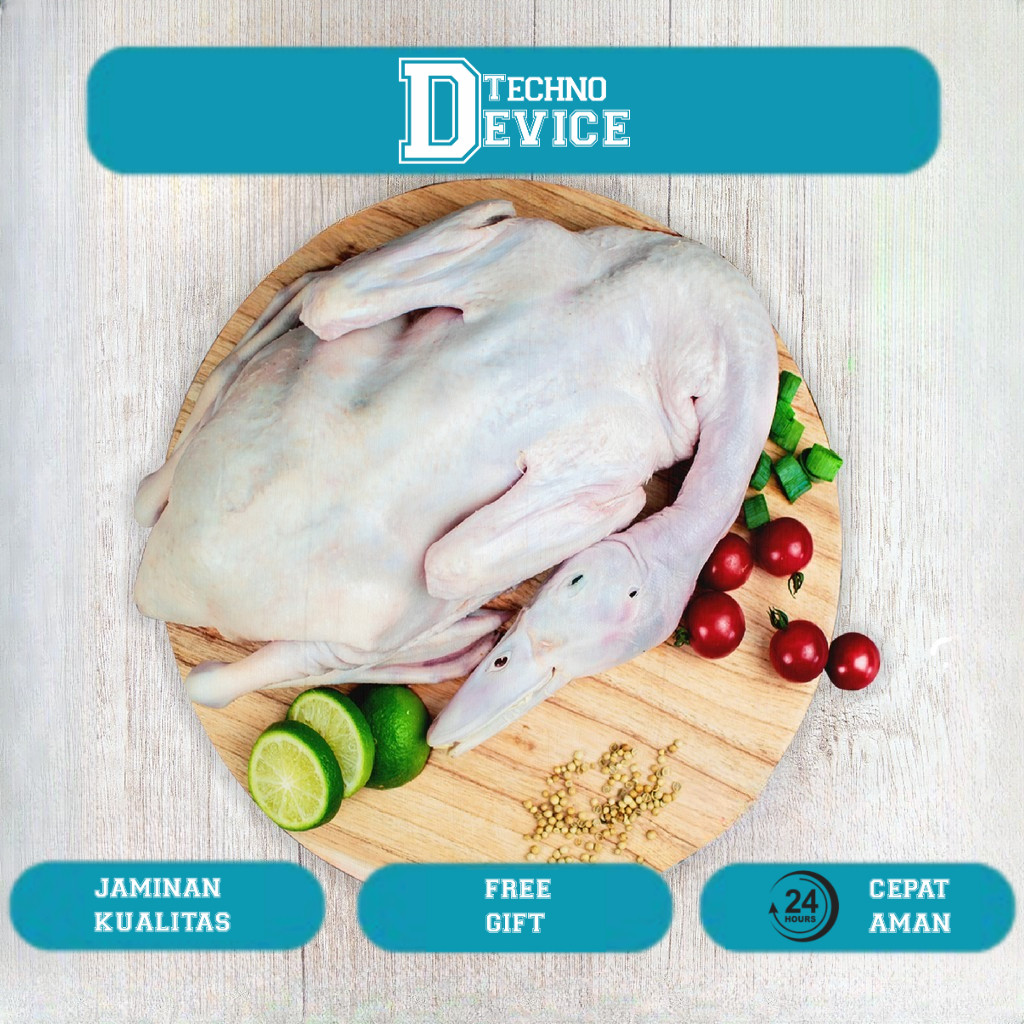 

BEBEK PEKING / DAGING BEBEK 1.5 KG UTUH PAKAI KEPALA KAKI