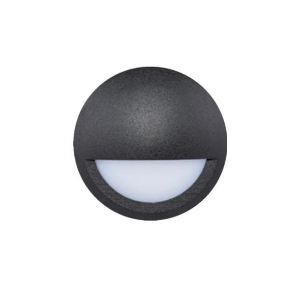 Wall Lamp LED Outdoor - Lampu Dinding Outdoor - L, Hitam