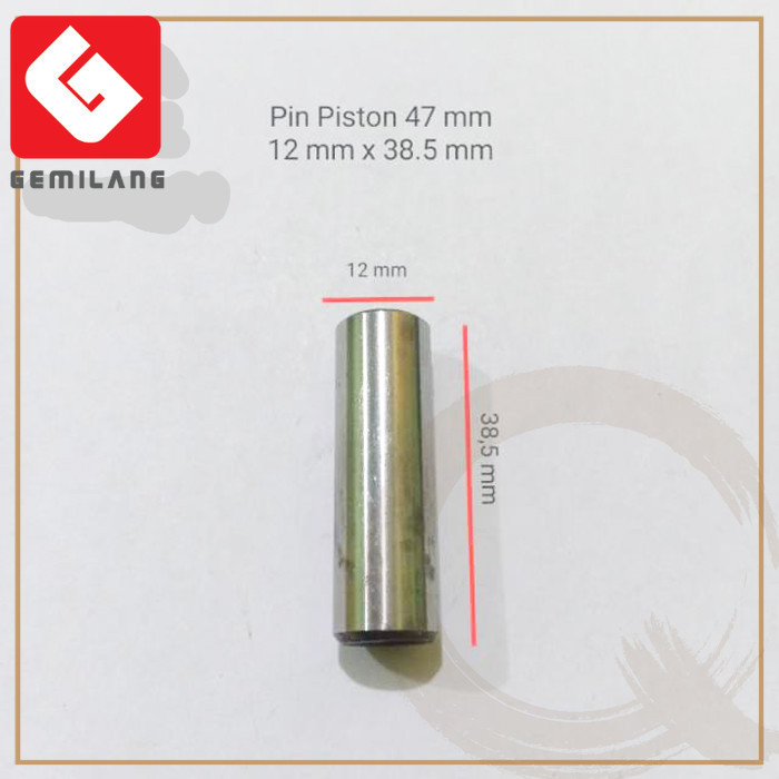 Pin Piston kompresor angin 47 mm