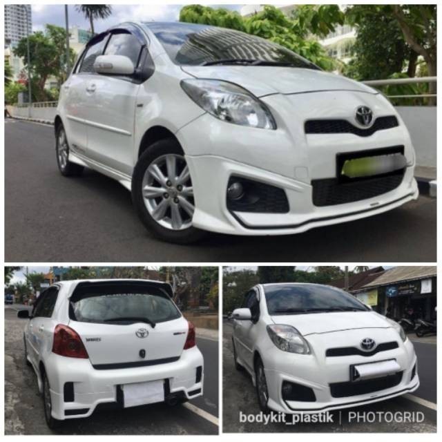 ABS PLASTIK bodykit toyota yaris trd 2012 2013 2014
