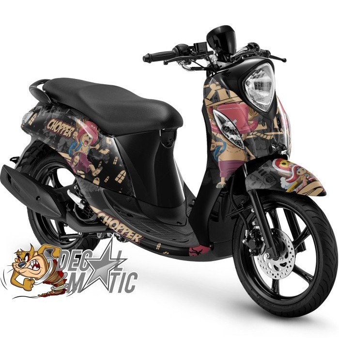 [Decal Anime] Decal Fino Full Body Stiker Type FI 125 Premium One Piece Chopper