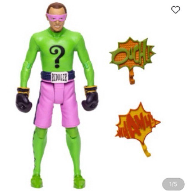 Mcfarlane Toys 6 Inci Action Figure Batman 66 The Riddler