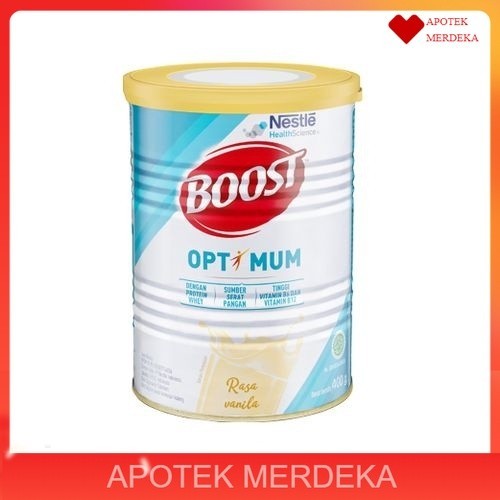 

Boost Optimum Nestle Rasa Vanila 400 Gram Kaleng