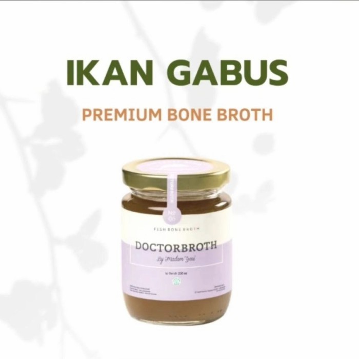 

HEMAT! Gabus Fish/ Ikan Kutuk Bone Broth