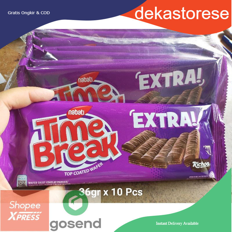 

Nabati Time Break Choco Isi 10pcs MURAH!