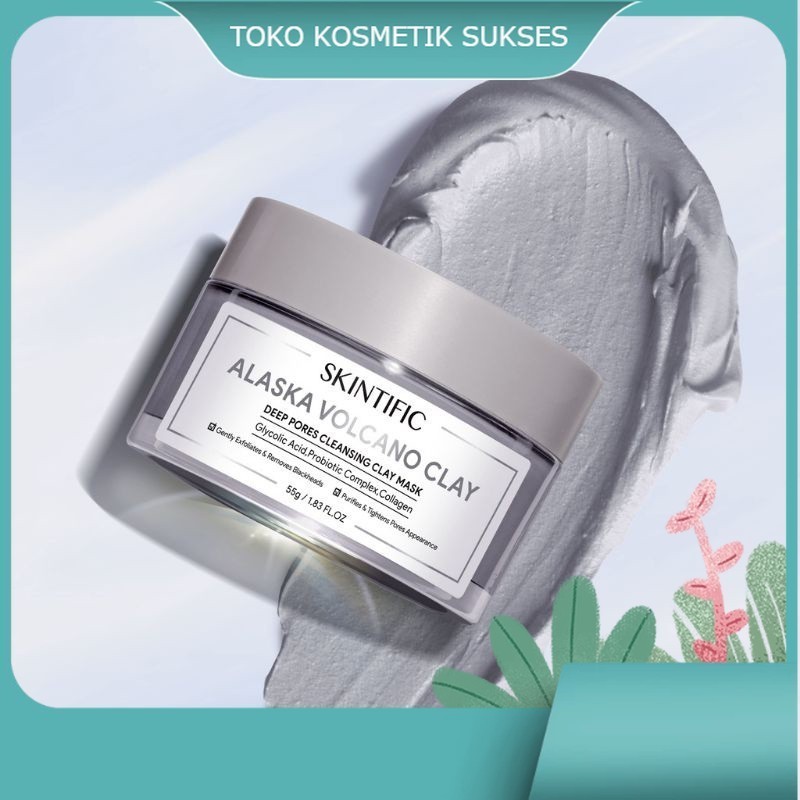 SKINTIFIC ALASKA VOLCANO CLAY  | SKINTIFIC