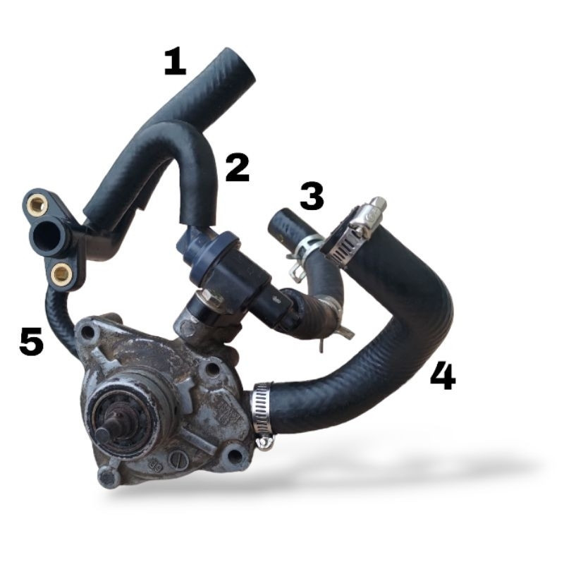 SELANG RADIATOR VARIO 125 150 SELANG SAMBUNGAN RADIATOR KE WATERPUMP