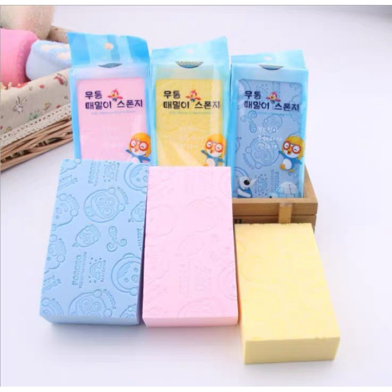 Spons Pembersih Daki Spons Mandi Pembersih Daki Exfoliating Bath Sponge Pembersih Daki Badan