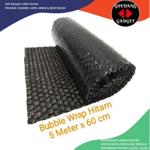 

60CM X 5M Bubblewrap 60cm x 5m bublewrap hitam ukuran 60 cm x 5 m Bubble Wrap Plastik Bubel Packing Buble Wrapping bubble Wraping